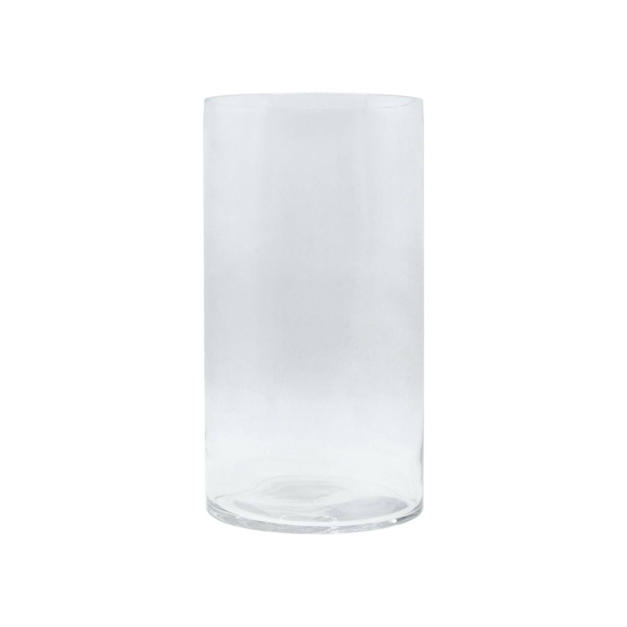6 Pack: 11" Clear Cylinder Glass Vase by Ashland®